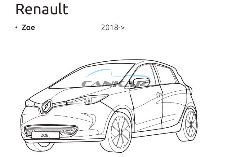 Renault Zoe Çeki Demiri