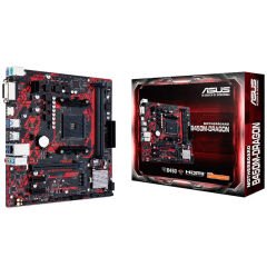 ASUS B450M-DRAGON AMD B450 B450 AM4 DDR4 4400 HDMI DVI M2 USB3.1 mATX ANAKART