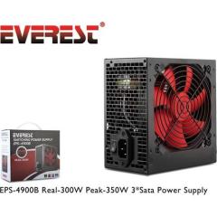 EVEREST EPS-4900B PEAK 350W 2*IDE 4* SATA 4+4P CPU 12CM FAN ATX POWER SUPPLY