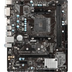 Msi B450M PRO-VDH MAX B450 DDR4 USB3.2 M.2 HDMI/DVI/VGA PCI3.0 AMD4 Anakart