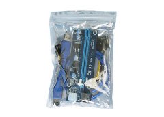 S-LINK PCI-E 1X TO 16X SATA 6PİN BITCOIN RİSER EKRAN KARTI YÜKSELTİCİ SL-EX10 VER 008S