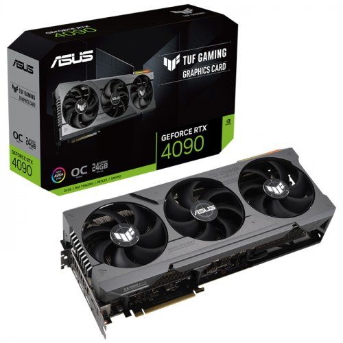 ASUS GEFORCE TUF-RTX4090-O24G-GAMING 24GB GDDR6X 384BİT OC 2XHDMI 3XDP RGB EKRAN KARTI