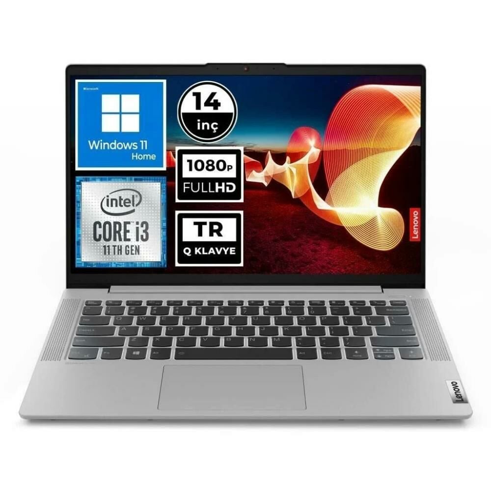 LENOVO IDEAPAD 5 İ3-1115G4/4GB/256/UHD GRAPHİCS/W11/14'' FHD TAŞINABİLİR BİLGİSAYAR 82FE00LBTX-DO