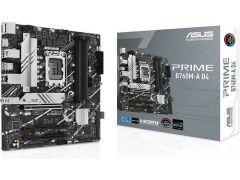 ASUS MB PRIME B760M-K D4 INTEL B760 LGA1700 DDR4 5333 HDMI VGA 2X M2 USB3.2 AURA RGB 2.5GBİT LAN MATX ANAKART 90MB1DS0-M0EAY0