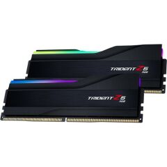 GSKILL TRİDENT Z5 RGB SİYAH DDR5-5200MHZ CL36 32GB (2X16GB) DUAL (36-36-36-83) 1.2V F5-5200J3636C16GX2-TZ5RK MASAÜSTÜ RAM