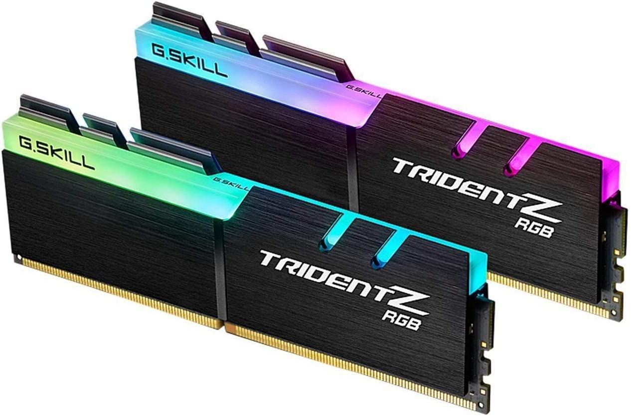 G.SKİLL DDR4 32GB KİTİ 2X16GB PC 3200 TRİDENTZ RGB F4-3200C16D-32GTZR MASAÜSTÜ RAM