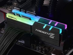 G.SKİLL DDR4 32GB KİTİ 2X16GB PC 3200 TRİDENTZ RGB F4-3200C16D-32GTZR MASAÜSTÜ RAM