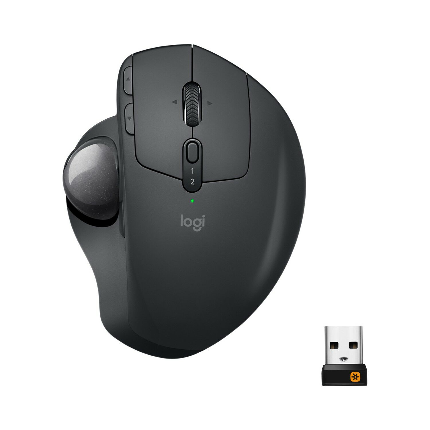 LOGİTECH MX ERGO KABLOSUZ KONFORLU TRACKBALL MOUSE - SİYAH  910-005179