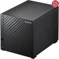 ASUSTOR AS1104T REALTEK RTD1296 4 DİSK YUVASI NAS(4X18TB DESTEĞİ) 1GB DDR4 2.5 GBE X 1 USB 3.2 X 2