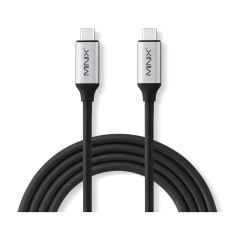 MİNİX USB-C TO USB-C CABLE 120CM GREY