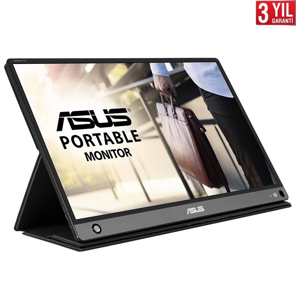 ASUS ZENSCREEN MB16AHP 15,6 TASINABILIR USB MONITOR IPS 1920x1080 5MS Micro-HDMI USB-C Taşınabilir Monitör