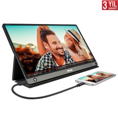 ASUS ZENSCREEN MB16AHP 15,6 TASINABILIR USB MONITOR IPS 1920x1080 5MS Micro-HDMI USB-C Taşınabilir Monitör