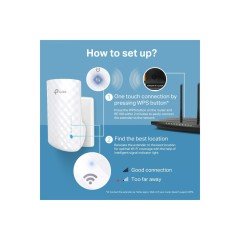 TP-LINK RE190 750MBPS KABLOSUZ AC DUAL BAND KOLAY KURULUM MENZİL GENİŞLETİCİ