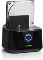 DK-AC-DSD24C 2 x 2.5''/3.5'' USB 3.0 Dual SATA Docking Station