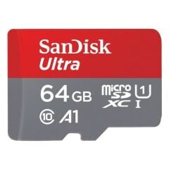 SANDISK 64GB ULTRA 100MB/S C10 MICRO SD KART SDSQUAR-064G-GN6MN