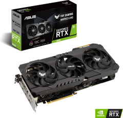 Asus GeForce RTX 3090 OC 24GB 384Bit GDDR6X (DX12) PCI-Express 4.0 Ekran Kartı (TUF-RTX 3090-O24G-GAMING)