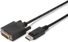 DIGITUS AK-340306-020-S DISPLAYPORT TO DVI (24+1) 2M KABLO