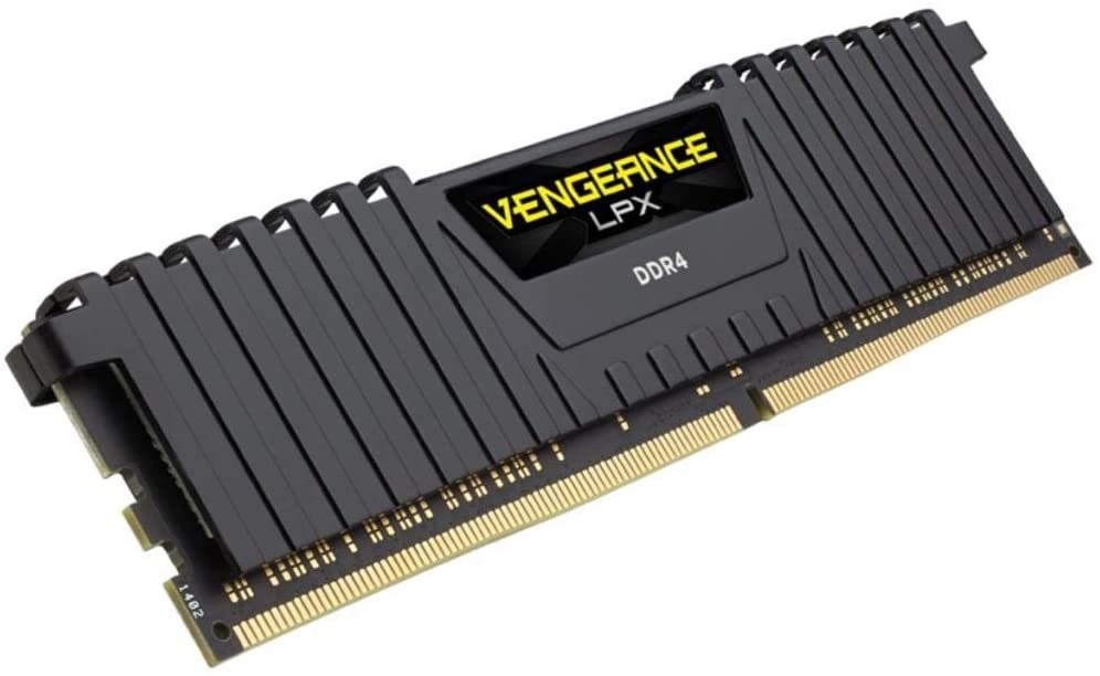 CORSAIR 8GB VENGEANCE SİYAH DDR4 3200Mhz CL16 Single MASAÜSTÜ RAM