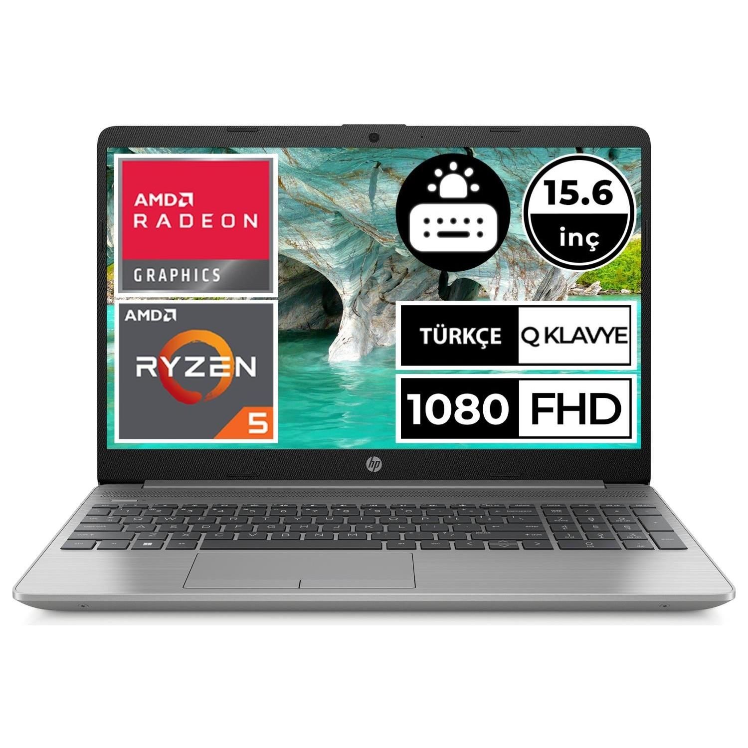 HP 255 G9 6Q8N1ES-01 Amd Ryzen 5 5625U 8GB 256GB W11P 15.6 Taşınabilir Bilgisayar