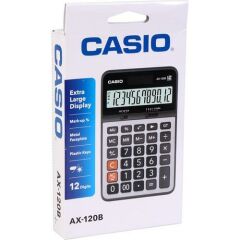 CASIO AX-120B MASA TİPİ 12 HANE HESAP MAKİNESİ