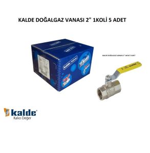 KALDE DOĞALGAZ VANASI 2'' 1KOLİ 5 ADET