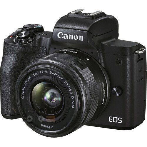 Canon EOS M50 Mark II 15-45mm IS STM (Black)