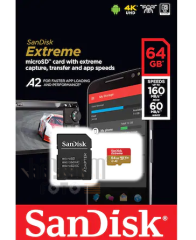 Sandisk 64 GB Micro Sd 160 bm/sn
