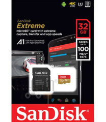 Sandisk 32 GB Micro Sd 100 mb/sn