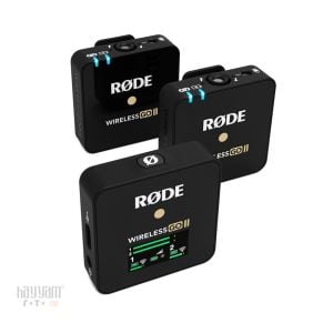 Rode Wireless Go II - 2 Kişilik Kablosuz Yaka Mikrofonu