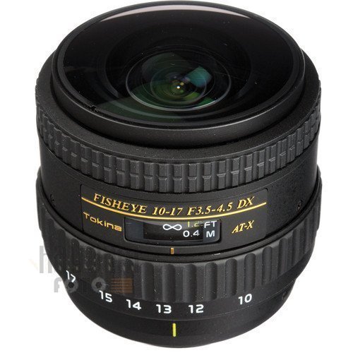 Tokina 10-17mm F3.5-4.5 AT-X Fisheye DX Lens (Nikon)