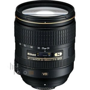 Nikon AF-S Nikkor 24-120mm f/4G ED VR Lens