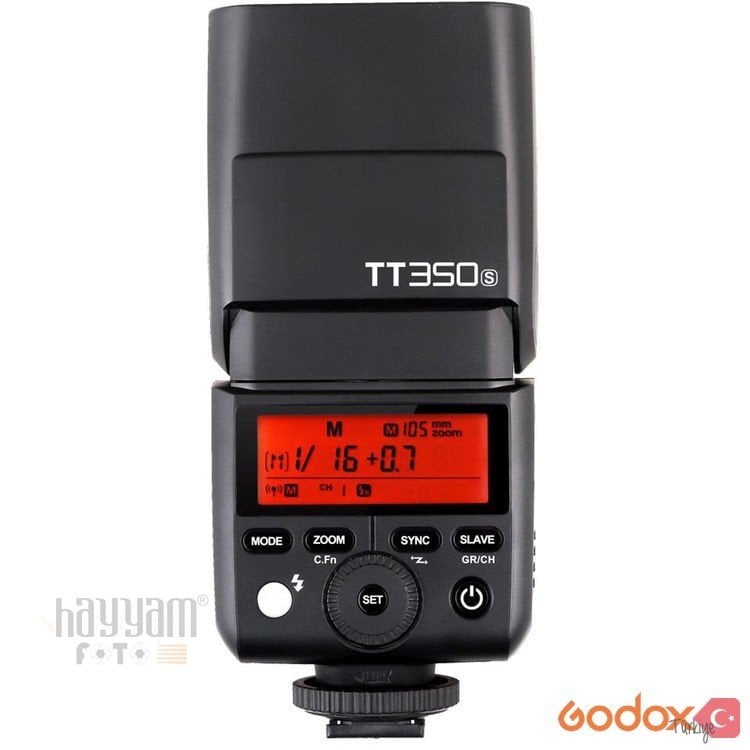 Godox TT350 TTL Tepe Flaş Canon