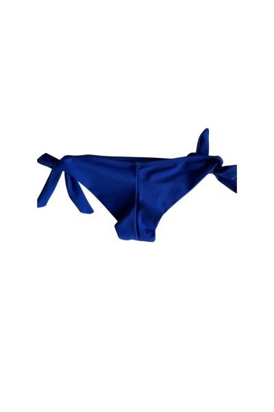 Mavi Brezilya Kalın İp Bağcıklı  Bikini Altı