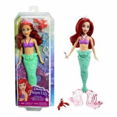 Disney Prenses Deniz Kızı Ariel ve Aksesuarları HLW35 Ariel