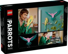 LEGO Art Fauna Koleksiyonu  Macaw Papağanları 31211