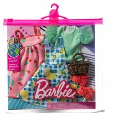 Barbie'nin Kıyafet Koleksiyonu 2'li Paketler HJT33