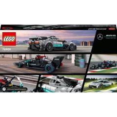 LEGO Speed Mercedes-AMG F1 W12 E Performance ve Mercedes-AMG Project One 76909