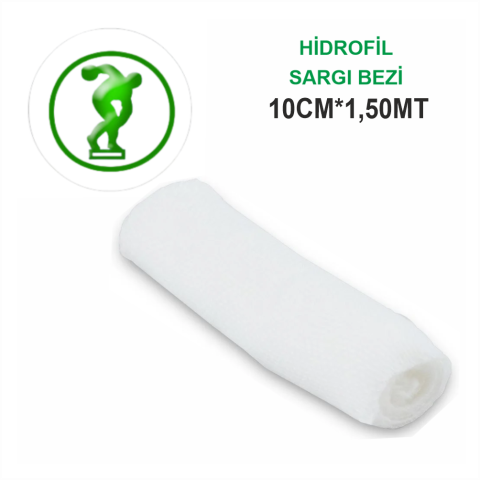 Hidrofil Sargı Bezi 10CM*1,5 MT