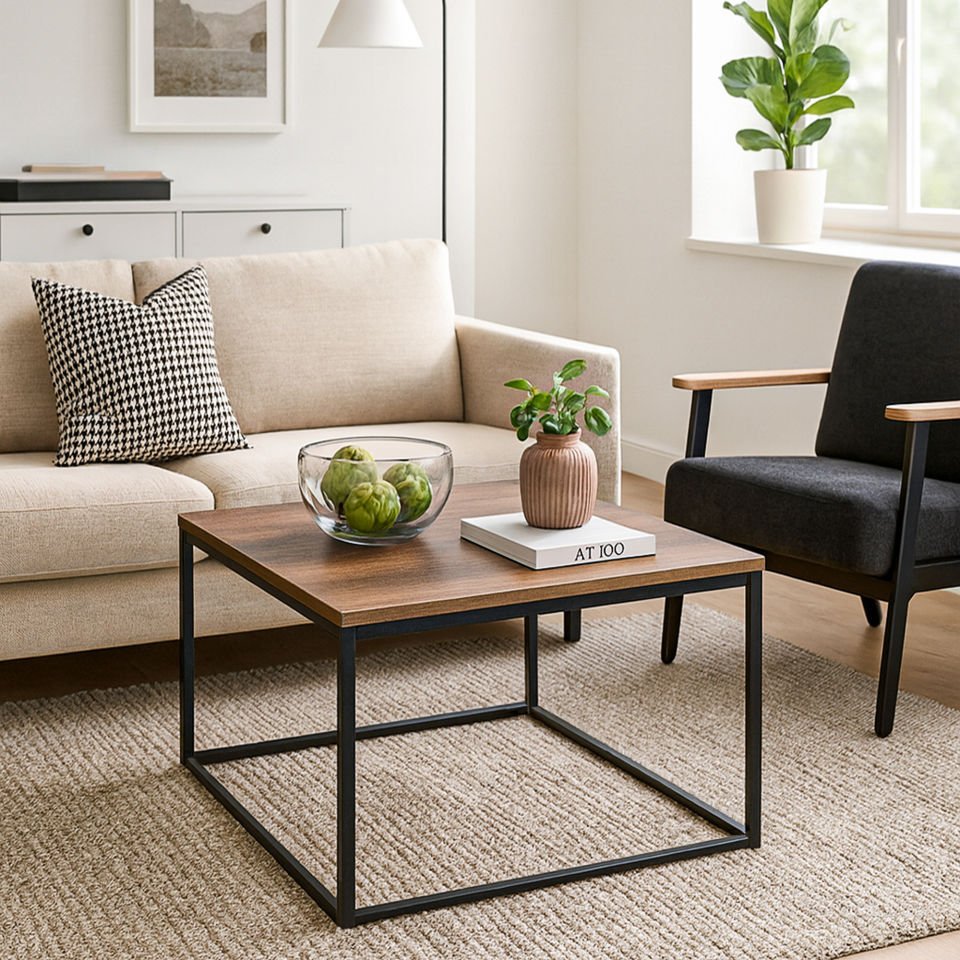 Grace's 68 Orta Sehpa Siyah-Ceviz