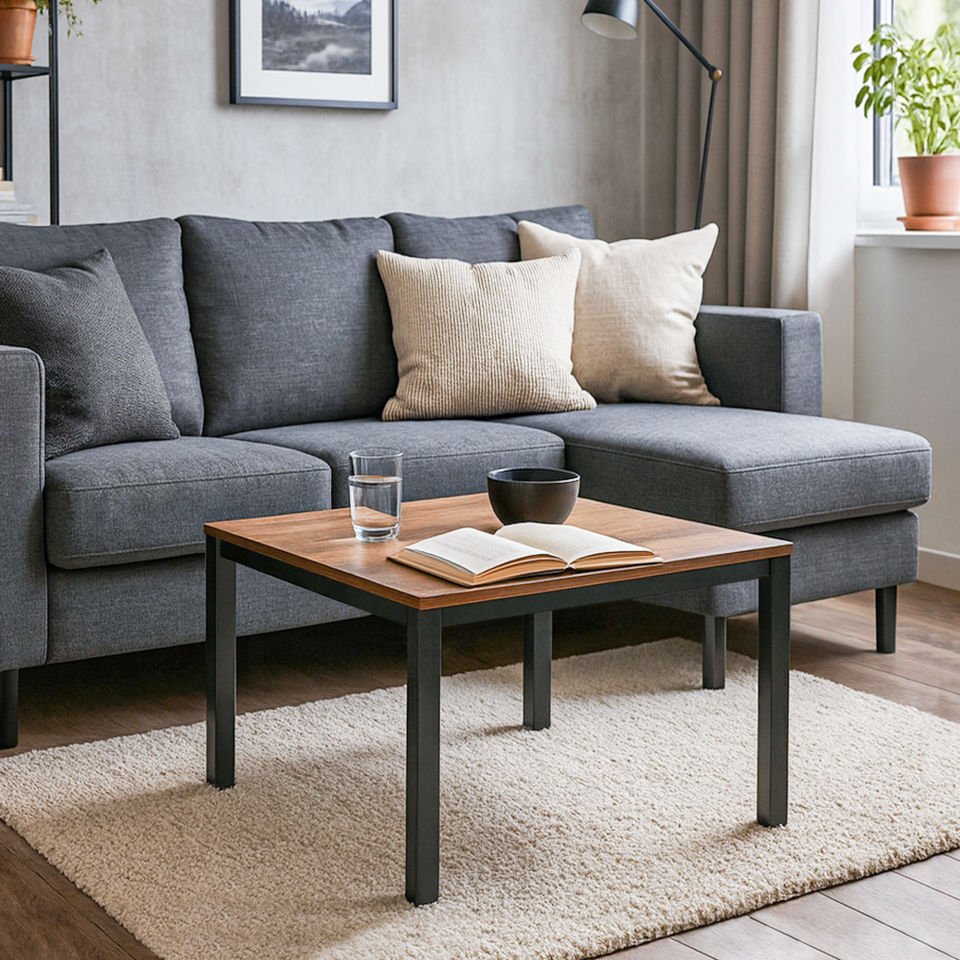 Hector's 68 Orta Sehpa Siyah-Ceviz