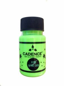 Cadence Gece Parlayan Boya - 581 Yeşil - Glow in Dark 50ml