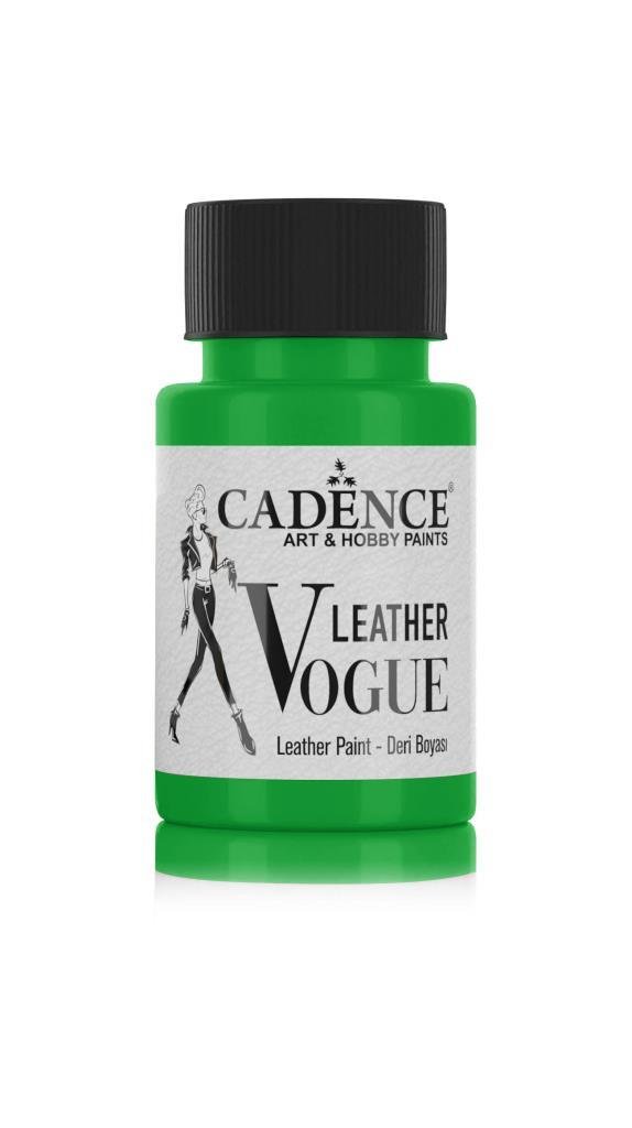 Cadence Deri Boyası Fosforlu LVF-04 Yeşil 50ml Leather Vouge Paint