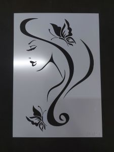 Siluet Desenler Stencil Şablon (21x30) SL-041
