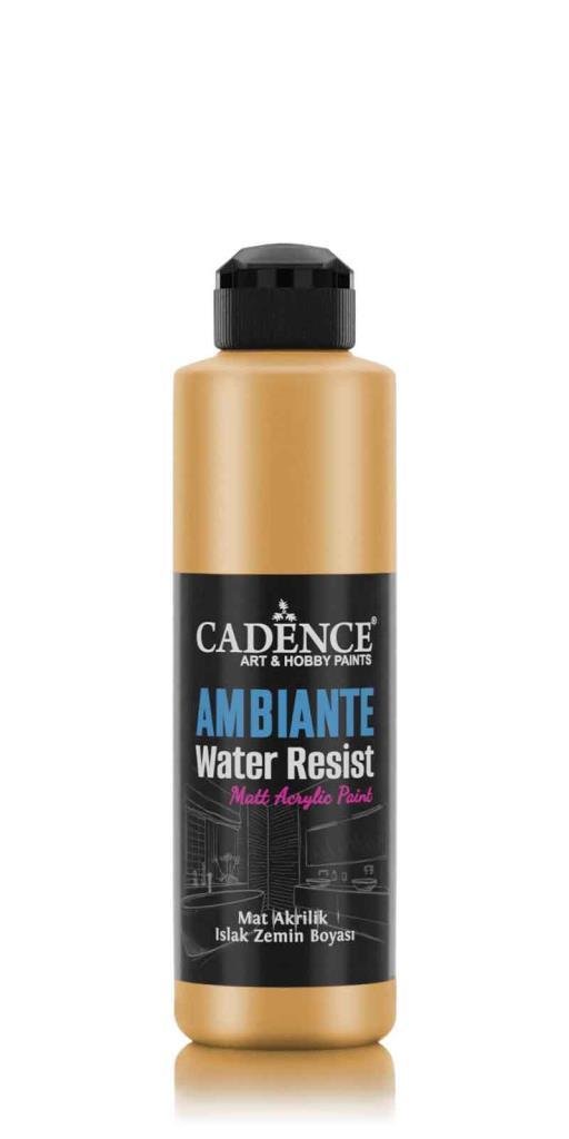 Cadence Ambiante Metalik Islak Zemin Boyası AWM04 Antik Altın 250ML + Katalizör 10GR