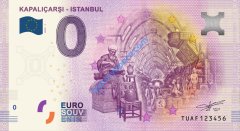 0 Euro Hatıra Parası - Kapalıçarşı - 2019