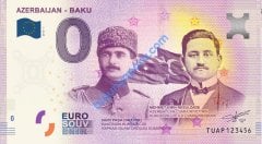 0 Euro Hatıra Parası - Azerbaycan - 2019 ( Özel Föy ve Zarflı )
