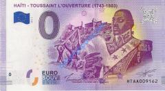 0 Euro Hatıra Parası - HAİTİ - Toussaint l'Ouverture