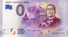 0 Euro Hatıra Parası - CASTELUL BRAN - KONT DRACULA