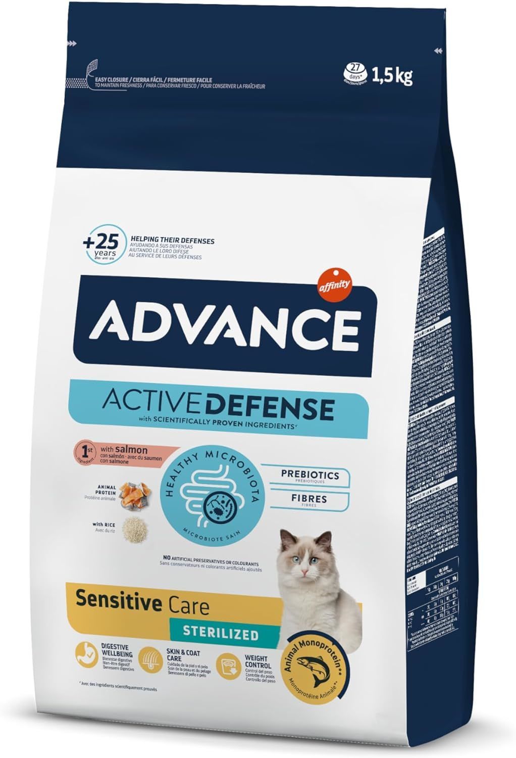 Advance Somonlu Kısırlaştırılmış Kedi Maması 1,5 Kg