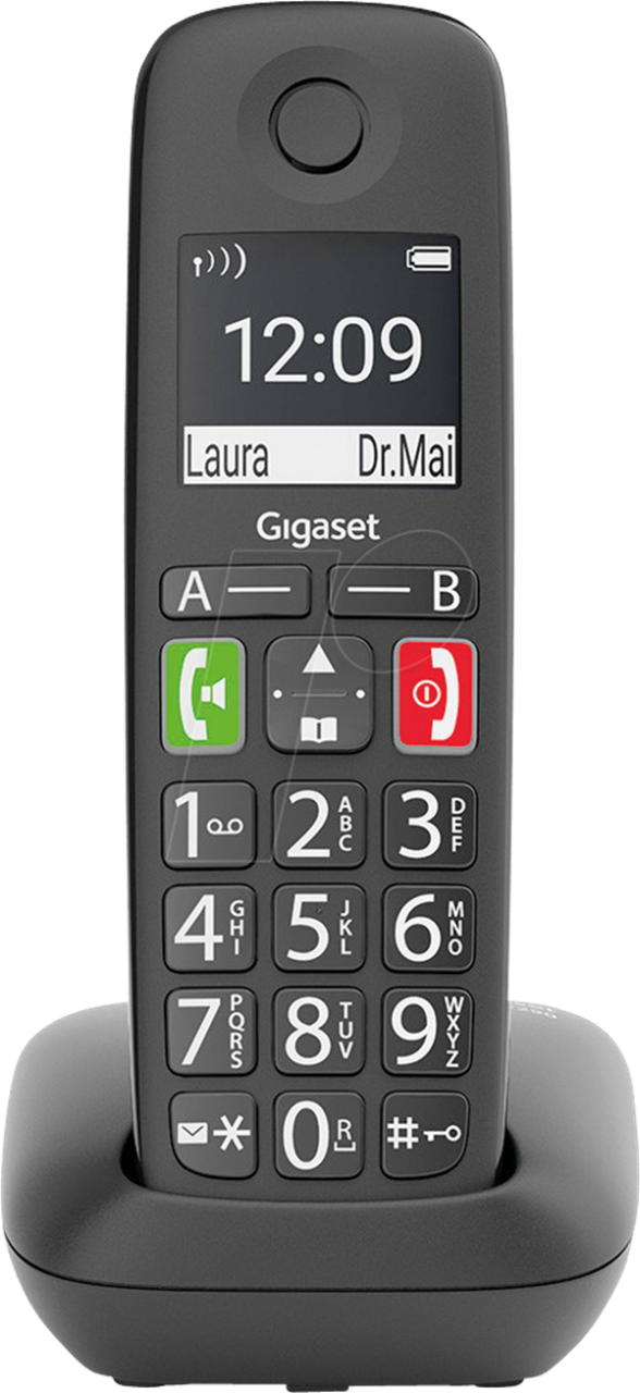 Gigaset E290 Geniş Ekran Handsfree Telsiz Telefon